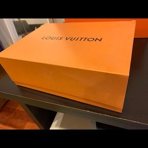 Louis Vuitton empty bag box